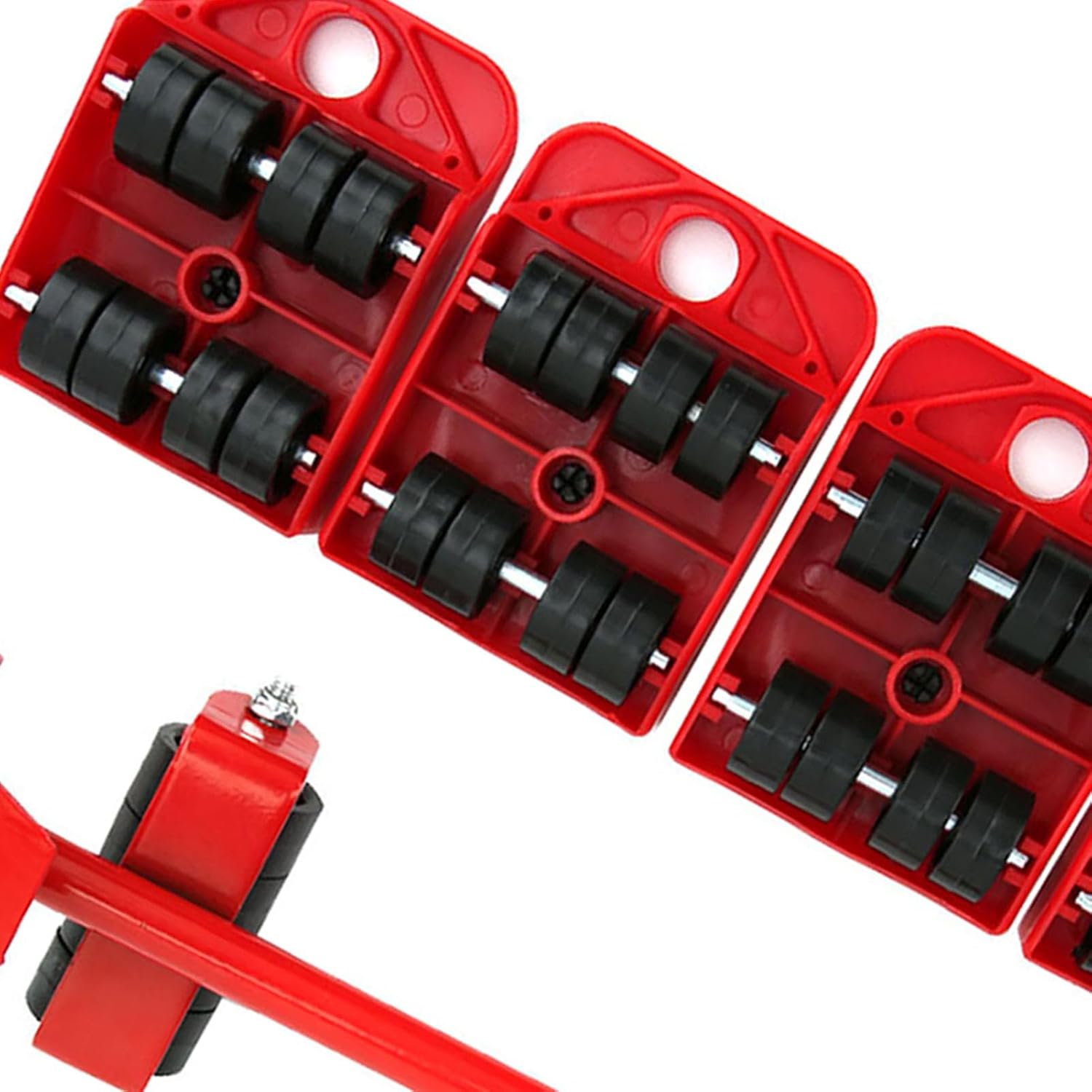 Mumusuki Furniture Lifter, Furniture Slides Kit, 5Pcs Portable for Heavy Goods Furniture, Mumusuki5rebc3nhvm