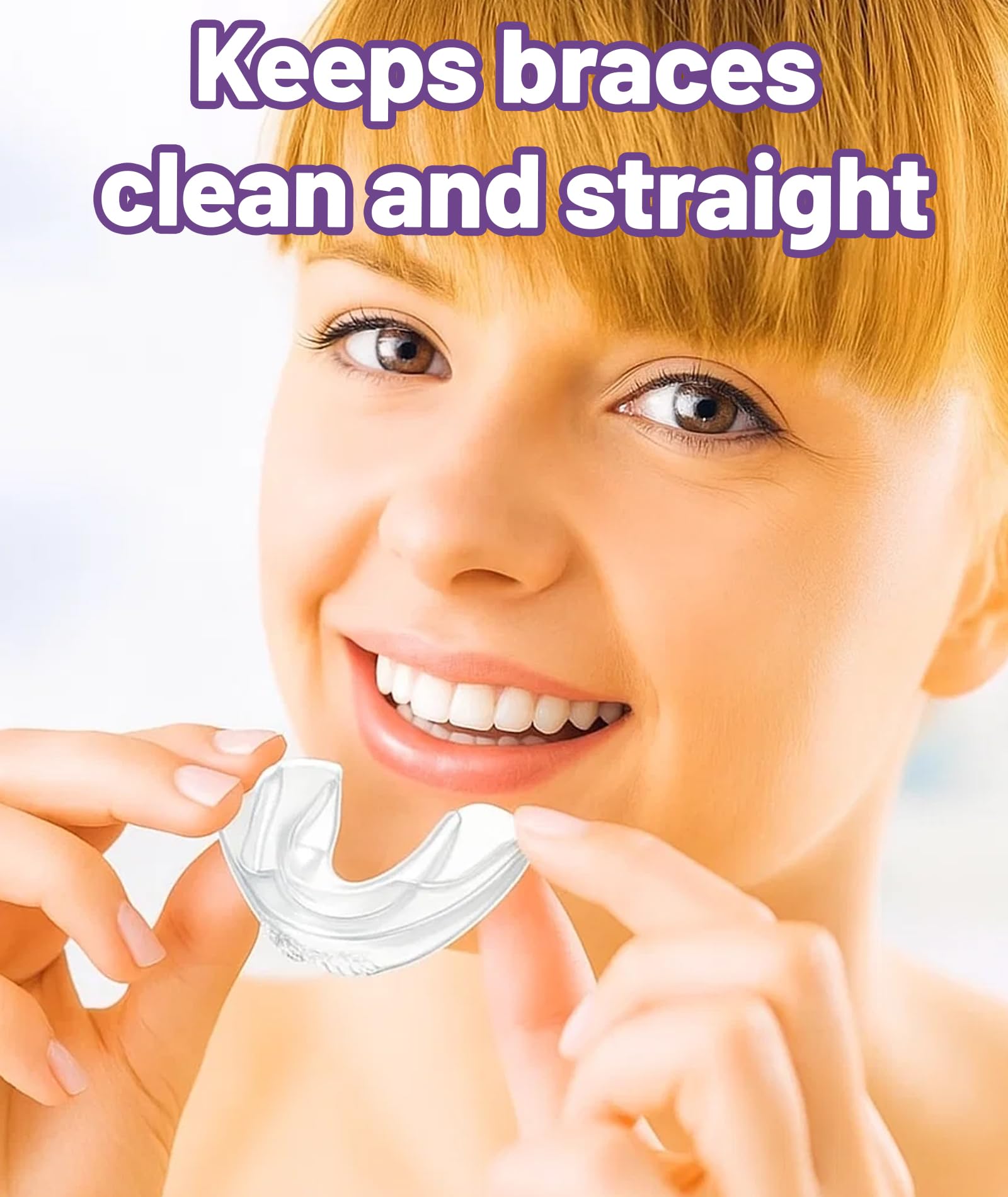 Teeth Aligners for Straightening Teeth, Night Guards for Teeth Grinding, Transparent Teeth Aligner for Minor Dental Alignment - Image 6 thumbnail