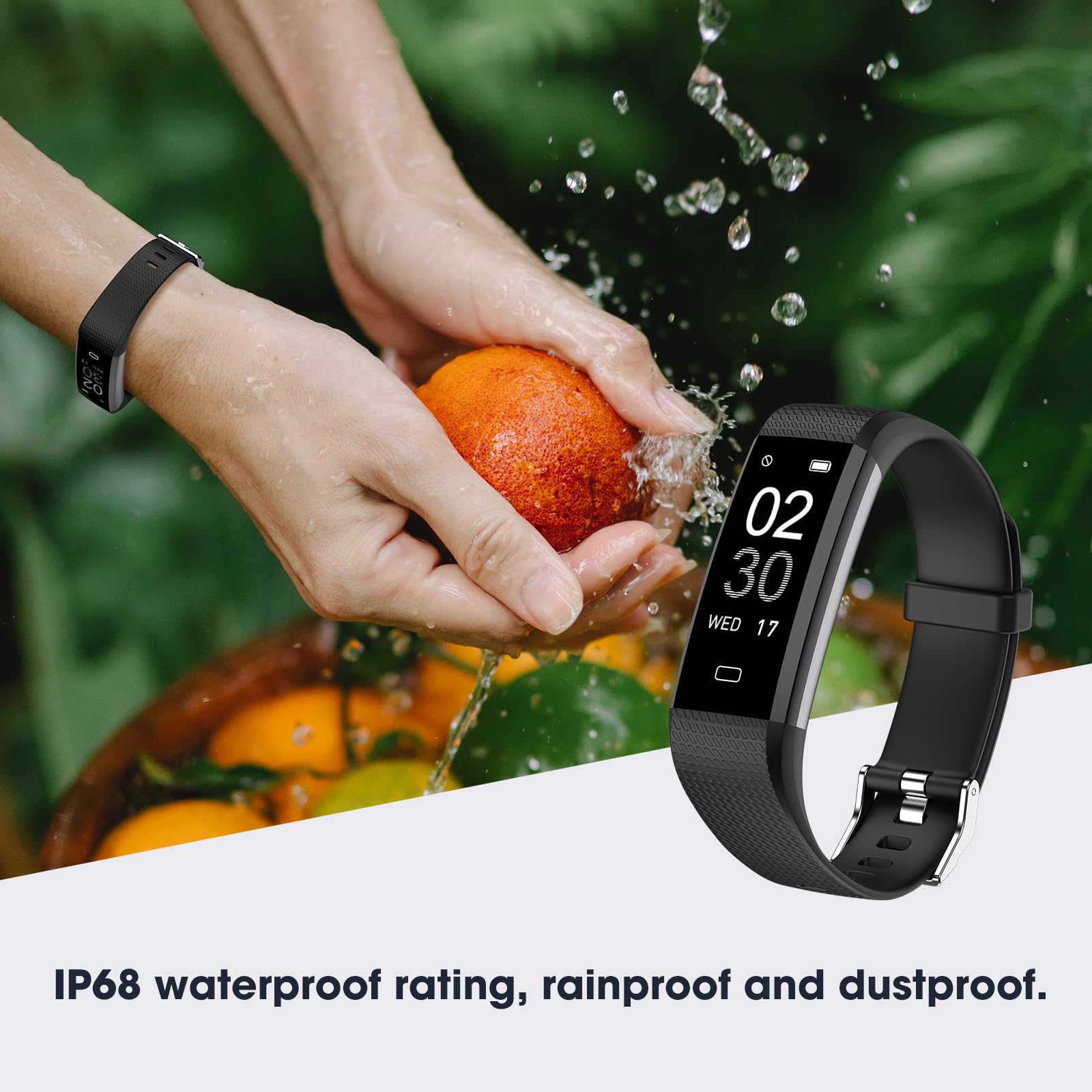 Kummel Fitness Tracker Activity Tracker With Heart Rate Monitor