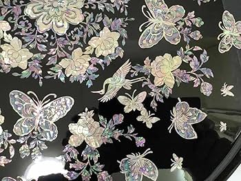 朝鮮美術　螺鈿　足付膳　折り畳み式　美品 朝鮮美術 螺鈿 足付膳 折り畳み式 美品 朝鮮美術 螺鈿 足付膳