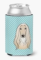 Vista 518 de Caroline's Treasures BB1293LITERK Tablero de ajedrez verde lima Weimaraner Botella de vino Hugger Funda Enfriadora Abrazador Lavable a Máquina