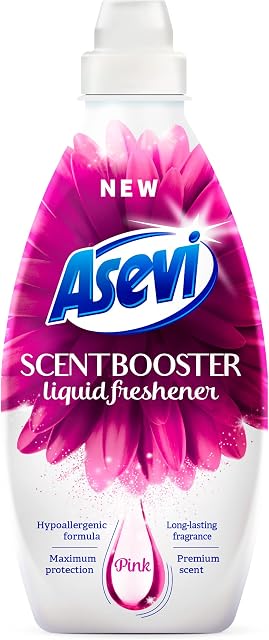 Asevi Liquid Laundry Freshener, In Wash Scent Booster, Laundry Perfume, Laundry Scent Booster, 720ml, 36 Washes, Pink