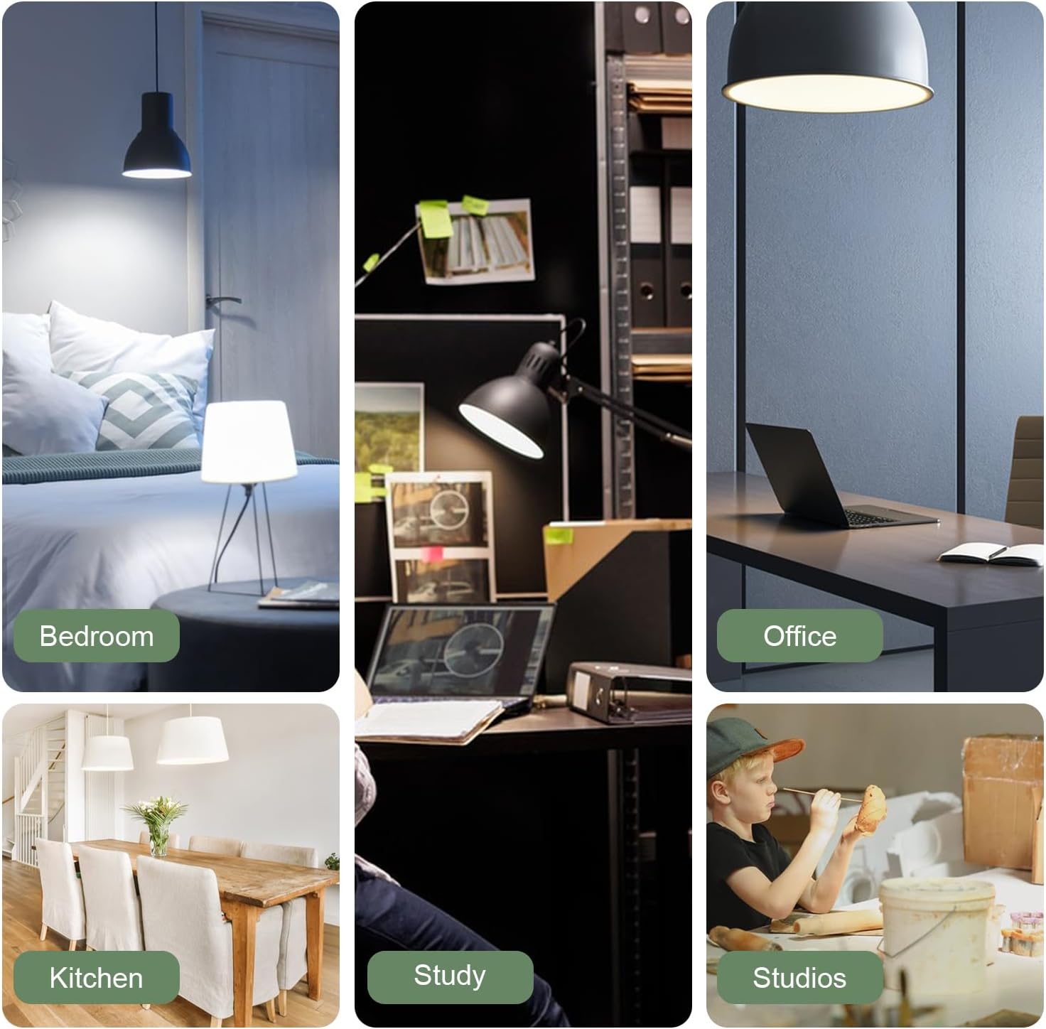 4pcs LED Light Bulb 5000LM 300w Equivalent Super Bright 5000K Cool Daylight White 40W LEDs Bulb E26/E27 Medium Base for Outdoor Indoor Home Garage Backyard LED Corn Light Bulb