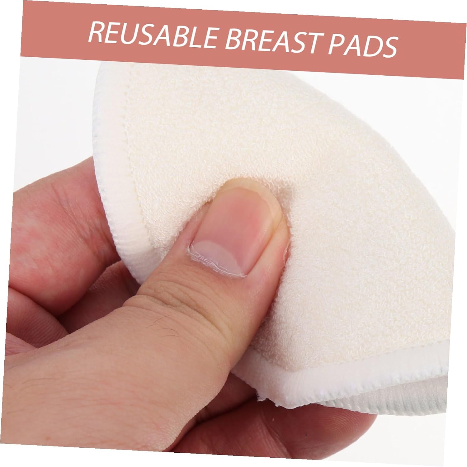 1set Washable Breastfeeding Pads Galactorrhea Cushions Reusable Leak Nursing Pads for Women Comfortable Convenient Care for Daily Use