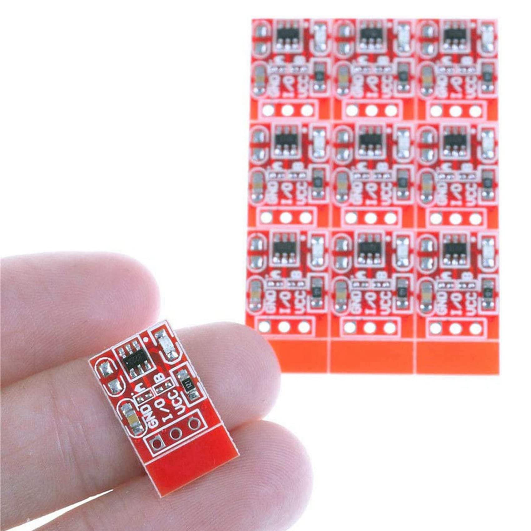 Module Interrupteur Tactile Capacitif TTP223 | Verrouillage Auto 2.5V-5.5V | Commutation Numérique Pour DIY, Domotique