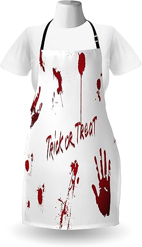 Vista 10 de Ambesonne Delantales multicolor Rubí pálido.