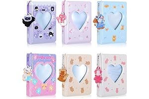 Fulmoon 6 Pack 3 Inch Kpop Photocard Binders: The Mini Album for...