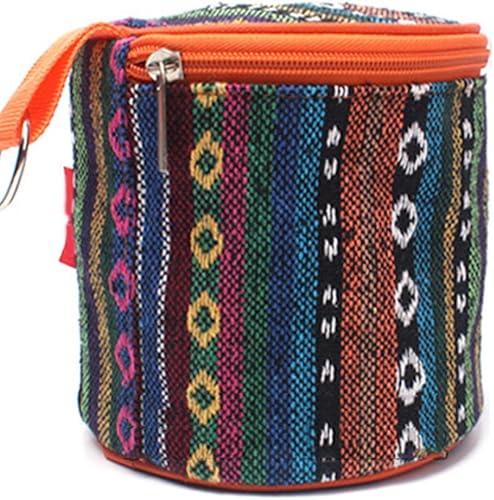 Miniatura 3 de Portarrollos de papel higiénico con tapa de mango étnico, para almacenamiento al aire libre