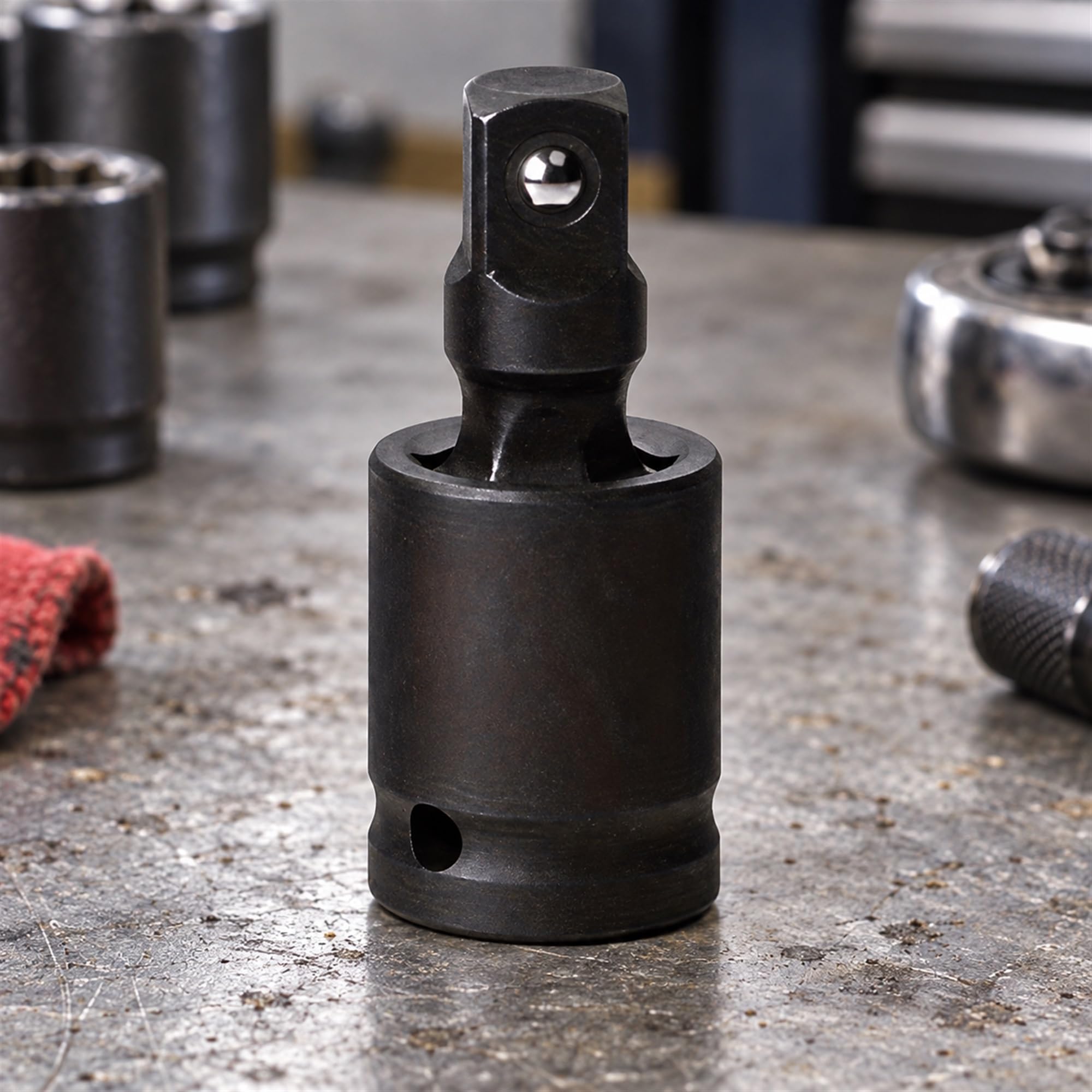 Chrome Vanadium Steel Socket Adapter for Pneumatic Wrench Drive Conversion, Workshop Fastening and Maintenance