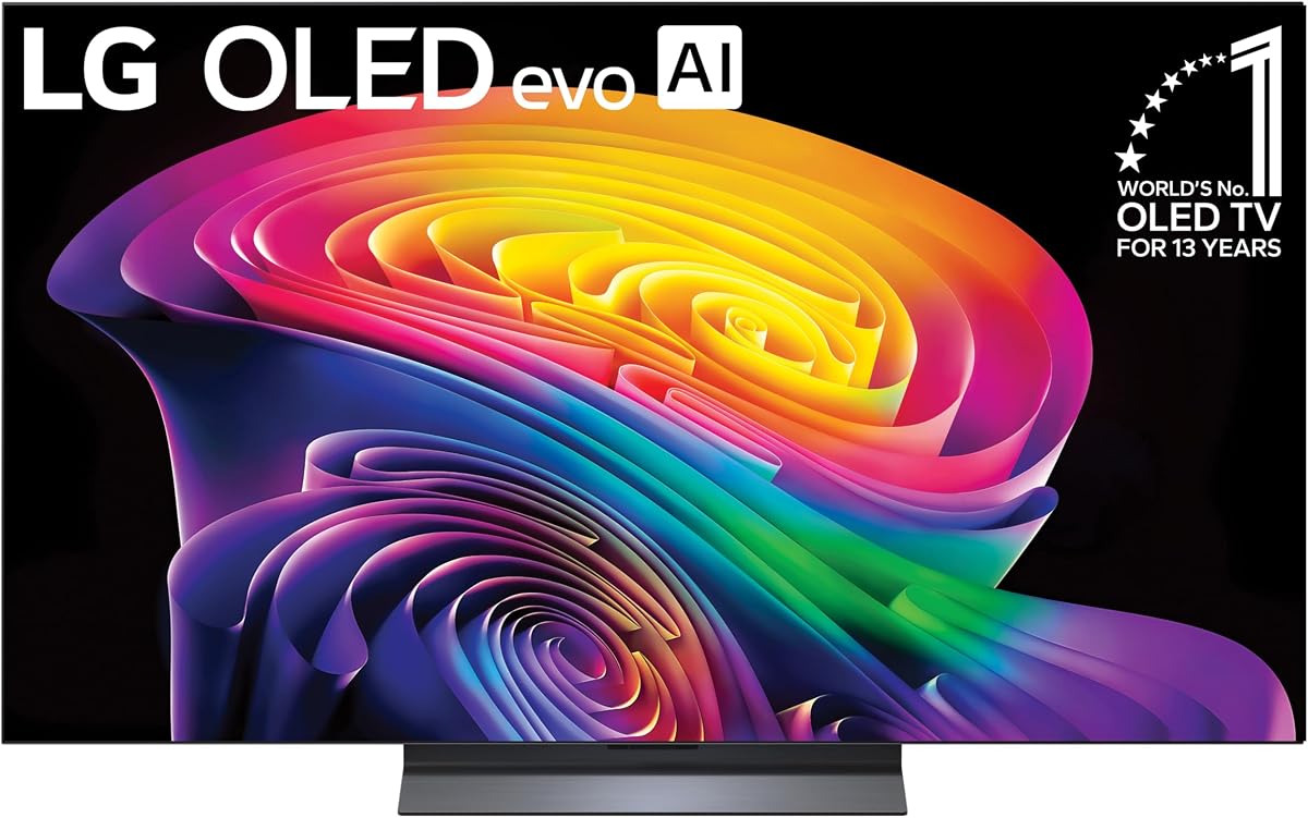 Smart TV OLED evo AI 4K serie C6 de 55 pulgadas con Dolby Atmos, Dolby Vision, HDR10, AI Super Upscaling 4K, modo cineasta, Wow Orchestra, compatible con Alexa (OLED55C6PUA, 2026)