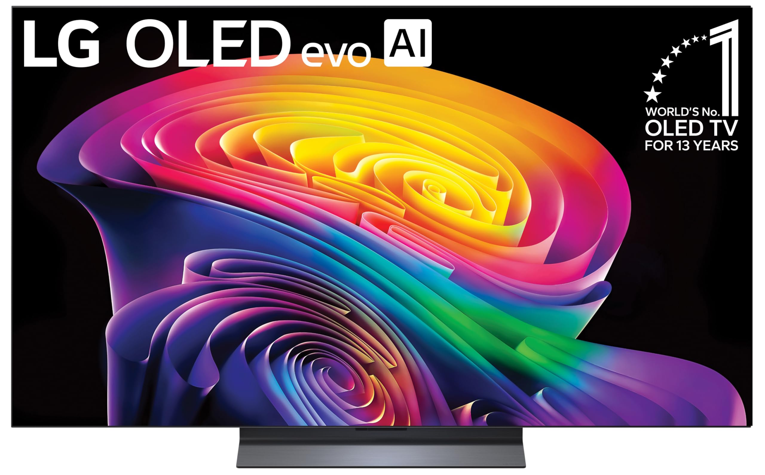 Photo 1 of LG 55-Inch OLED evo C6 Seriee.....RETURN...USED..side crack in corner