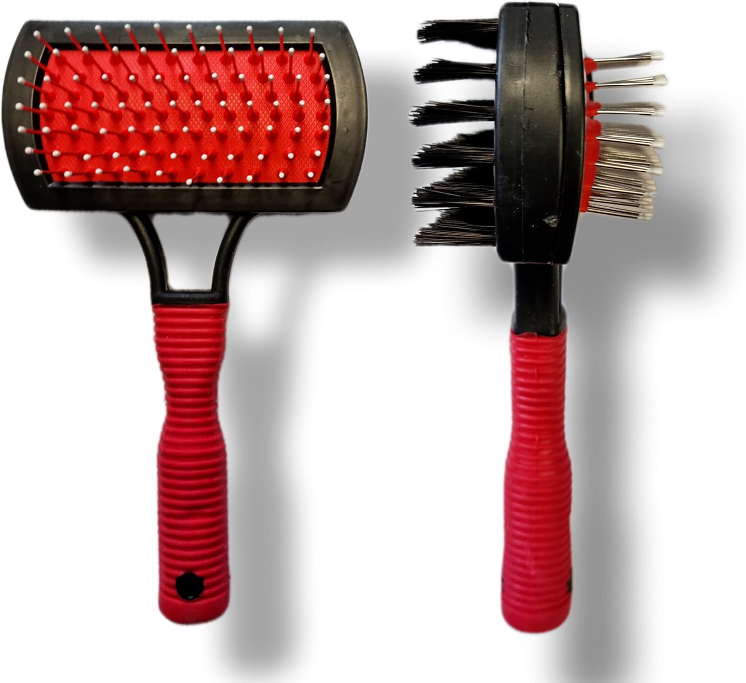 Dog Brush for Grooming Shedding Messaging & Cleaning for Long Haired Dogs and Short Haired Dogs