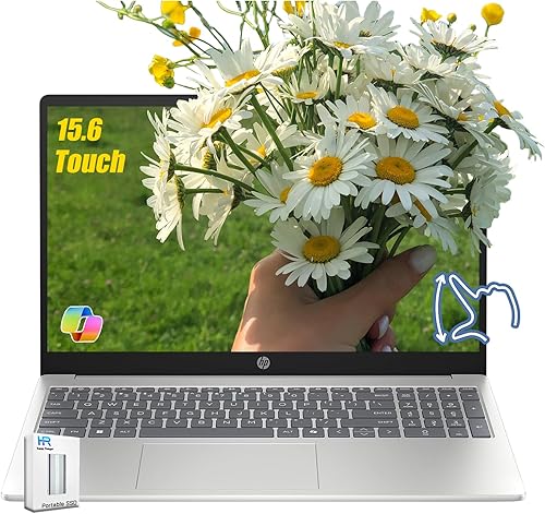 Miniatura 10 de HP Envy x360 2 en 1 14 pulgadas FHD portátil con pantalla táctil, Intel Core i7-1355U, 16 GB de RAM, SSD de 1 TB, teclado retroiluminado, cámara de