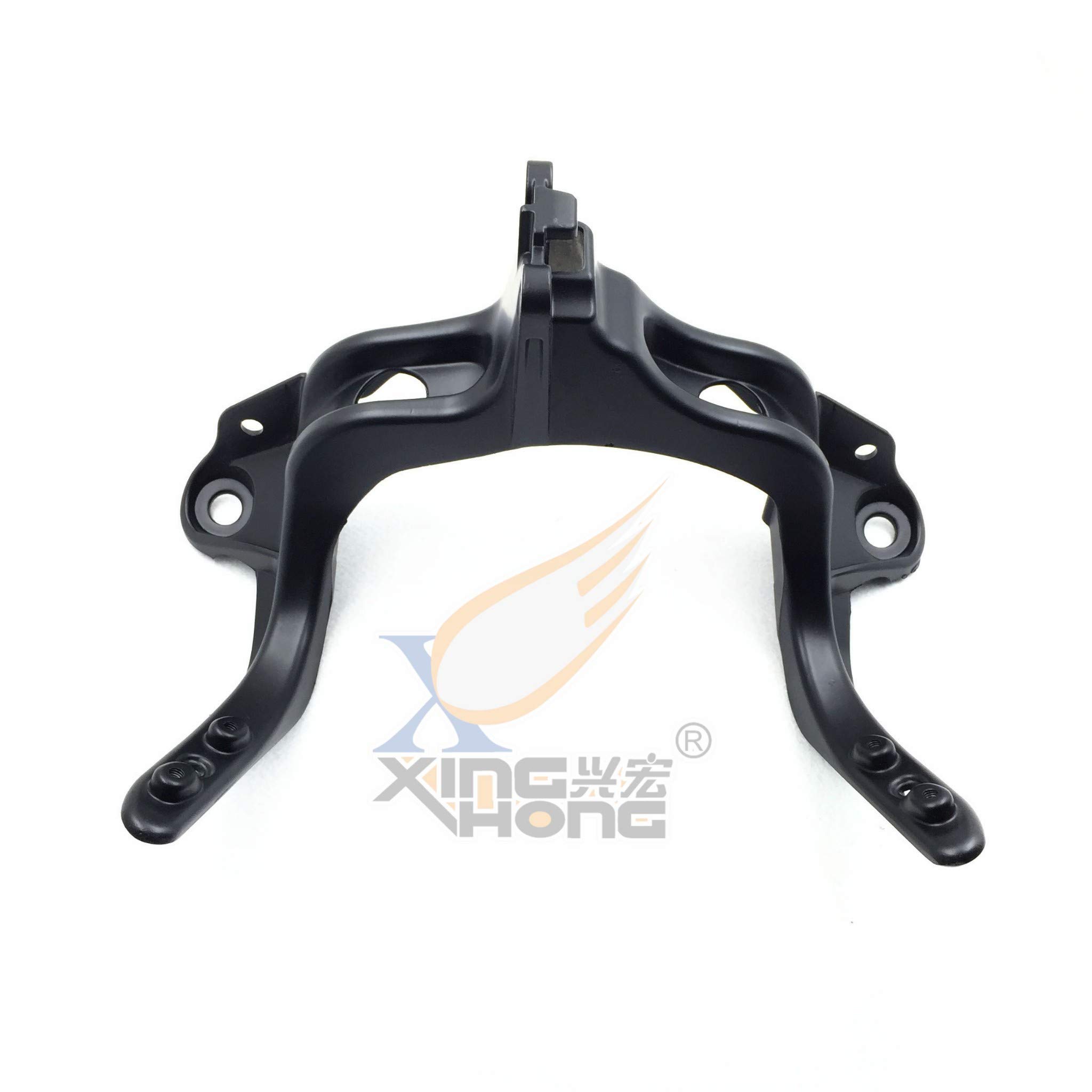 Soporte De Carenado Delantero Superior Para Suzuki GSXR600 Y GSX-R750 2004-2005 K5 - Aluminio Negro