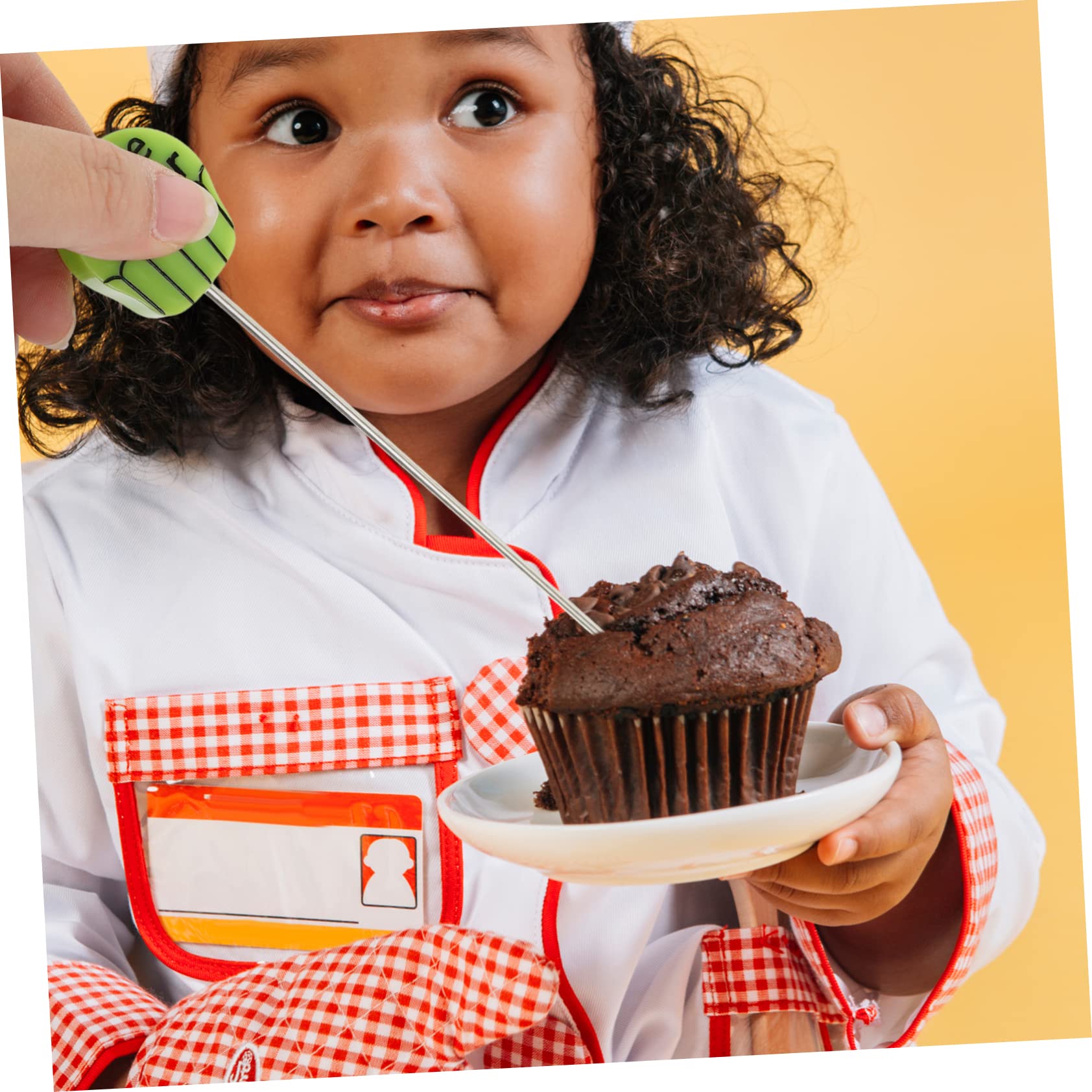 Ciieeo Stainless Steel Cake Testers 2pk Easy to Clean Baking Tools for Cakes Bread Reusable