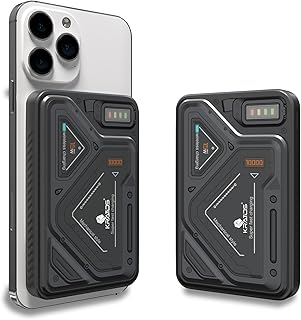 Kratos PB03 Magsafe Powerbank 10000mAh, Mechanical Design,15W wireless power bank for iphone, Fast Charging 22.5W PD Output & USB-A Output, Compatible with iPhone 11/12/13/14/15/16/17 & Samsung series-picture-19