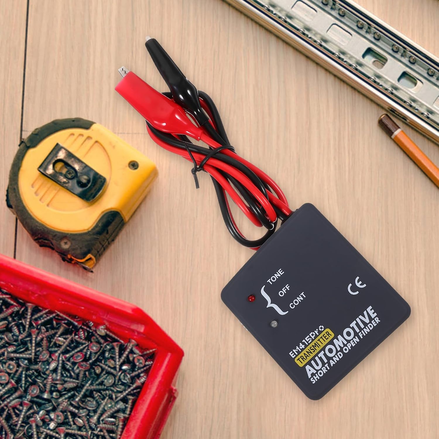 1set Automotive Short Open Circuit Detector Cable Circuit Wire Tracer Tool High Precision Non-Contact Tester for Car Electrical Systems Essential Automotive Repair Equipment