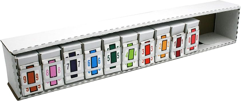 TAB CompuColor Numeric Label Roll, Complete Set, 0-9, 1", 10 Boxes/Set