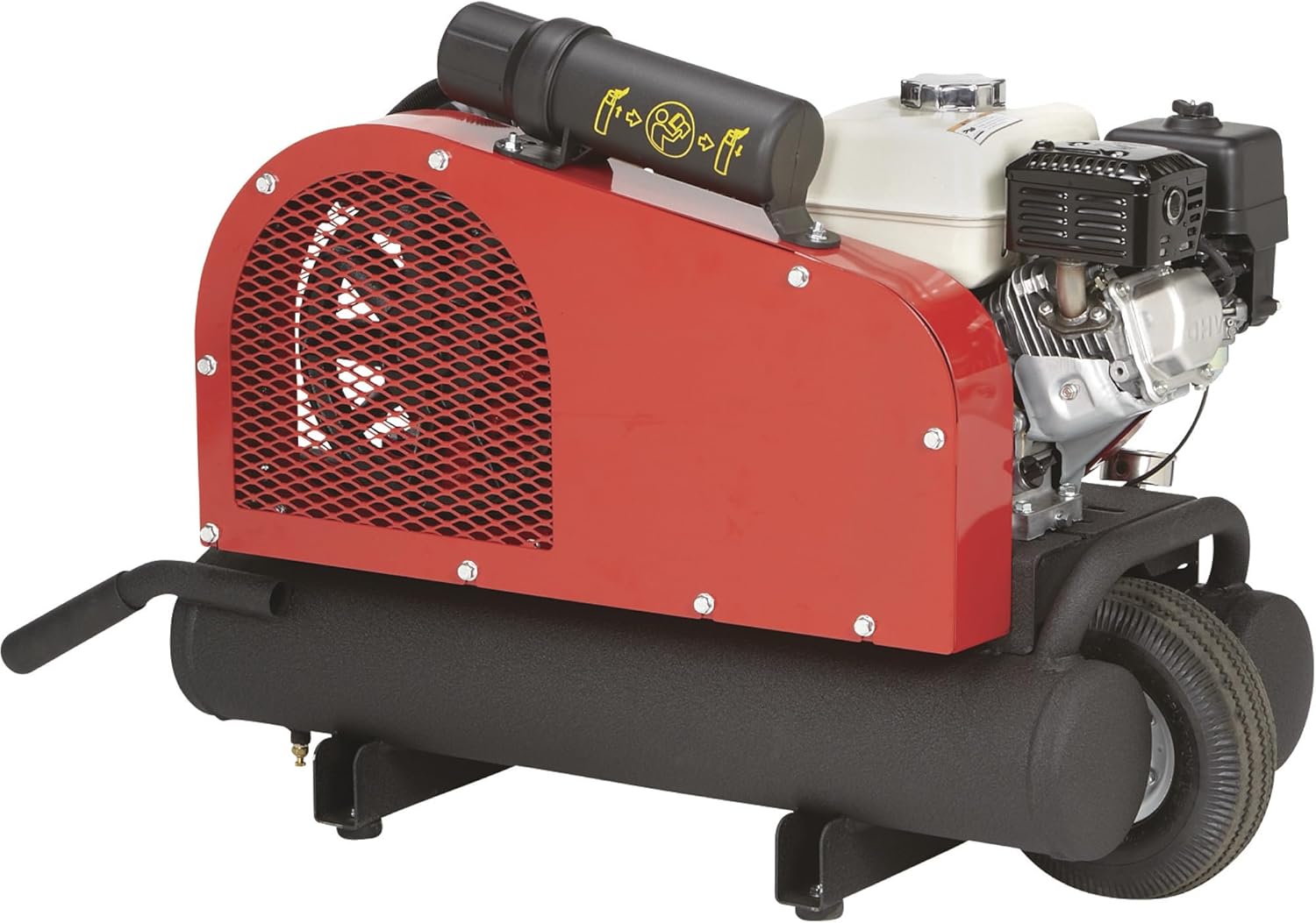 NorthStar Gas-Powered Air Compressor 8-Gal Twin Tank 13.7 CFM @ 90 PSI