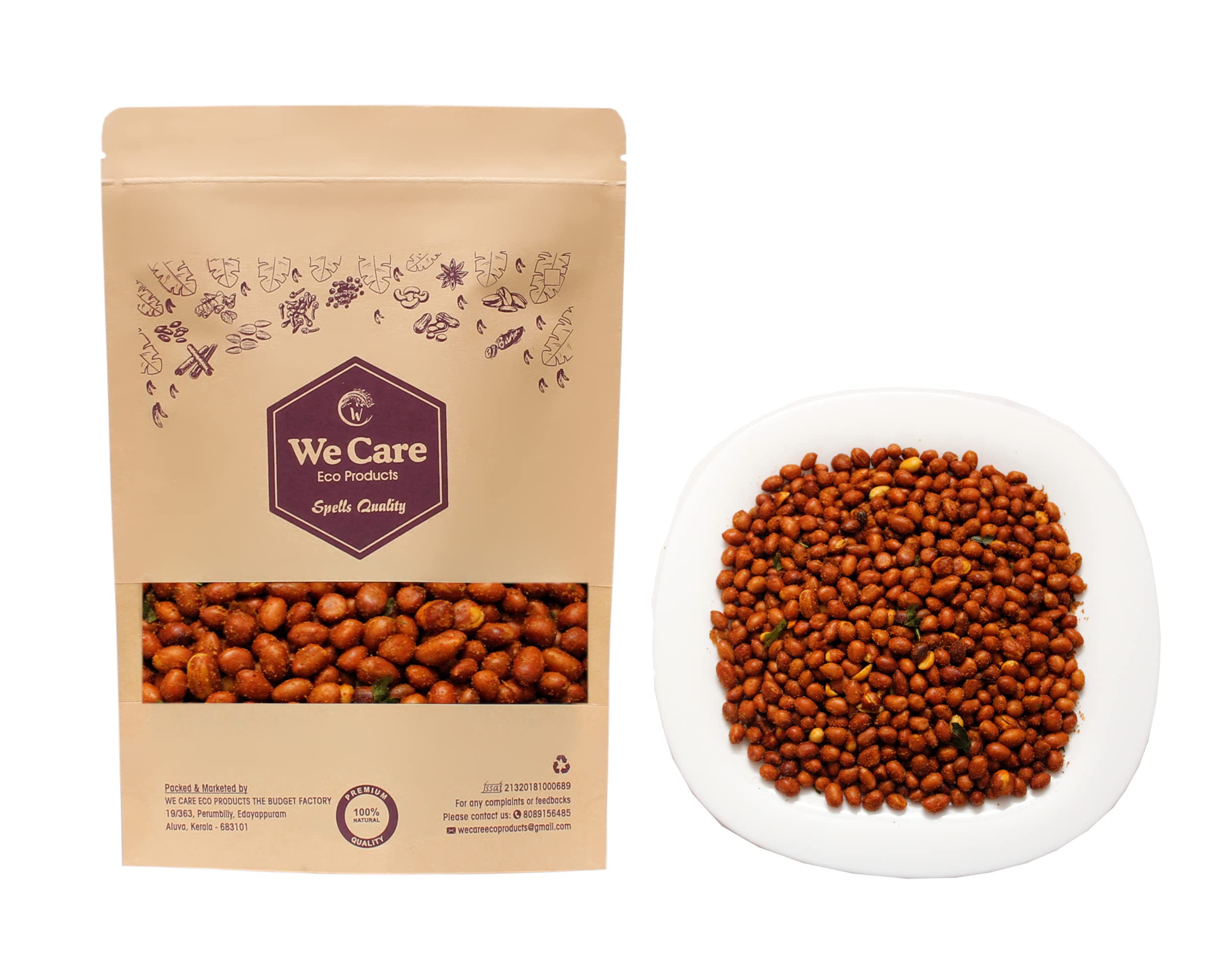 We Care Eco Products Kerala Special Spicy Roasted Peanuts (250g) (B0977Q2HCP) Amazon Price History, Amazon Price Tracker