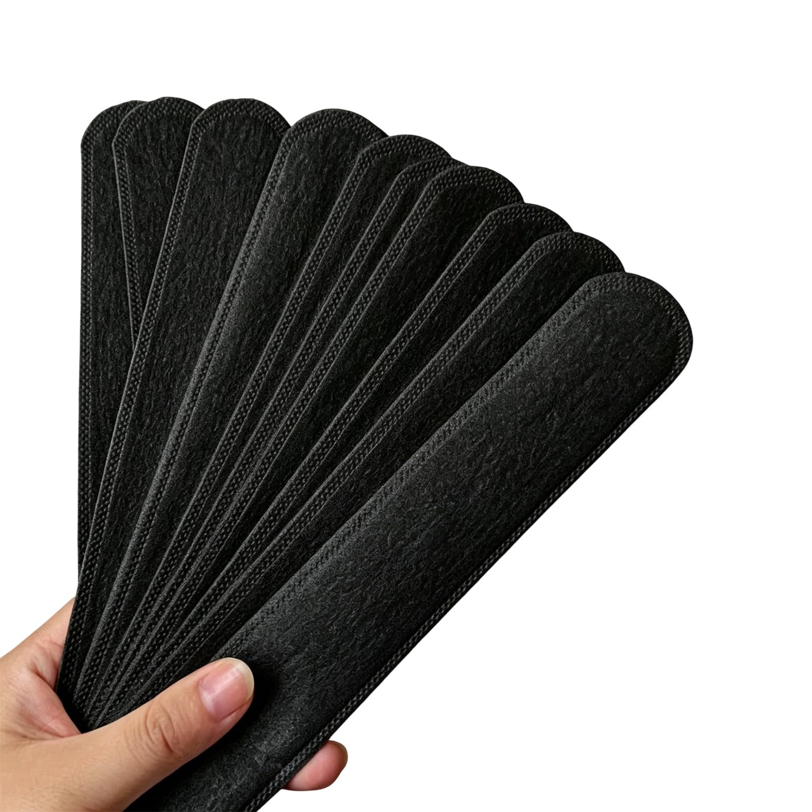 QIAOLIDA 10Pieces Breathable Hat Liner Sticker Sweat Absorbing Hat Liners Invisible Cap Protectors for Sports Outdoor Activity