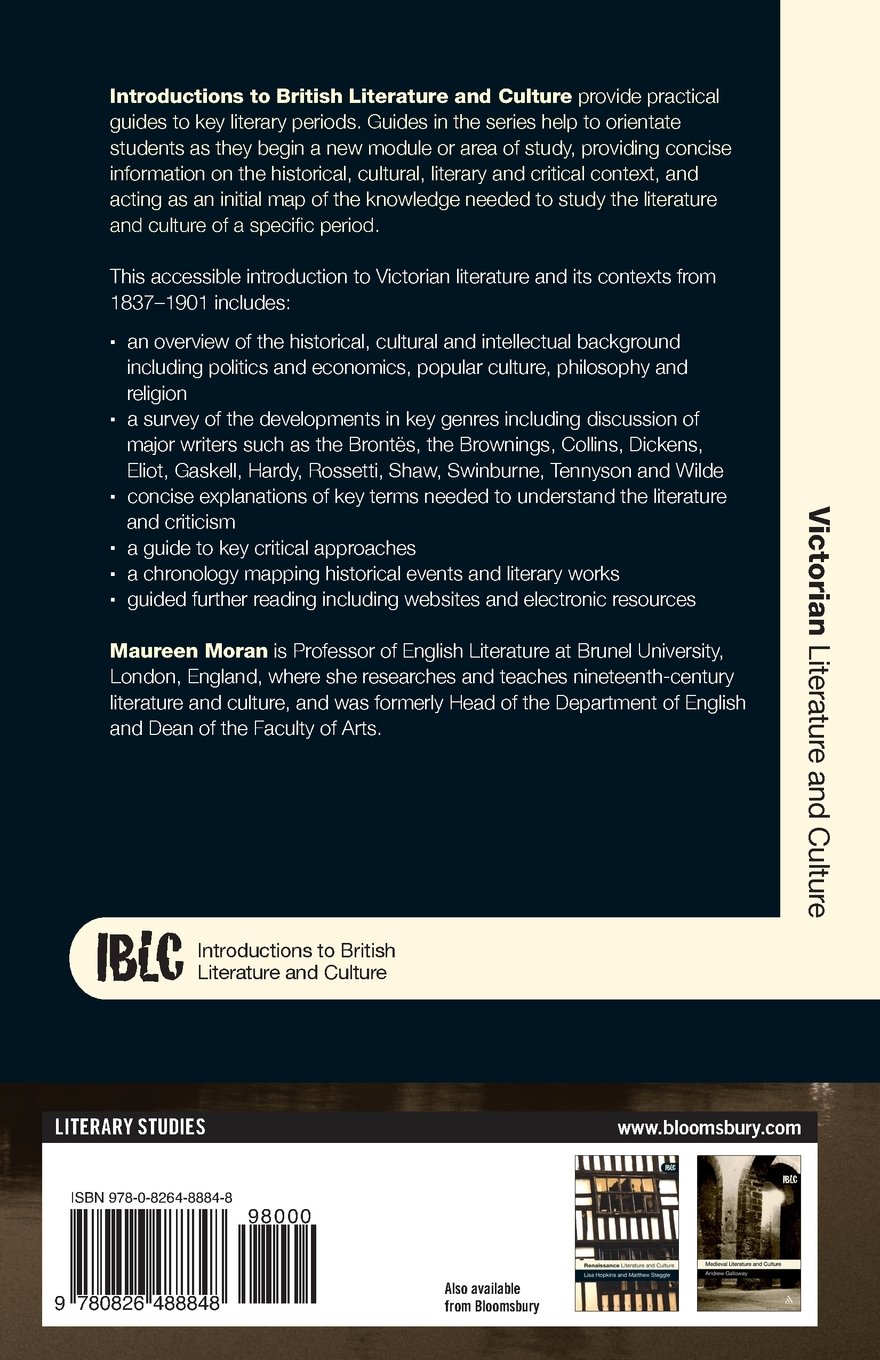 Victorian Literature and Culture [Lingua inglese]