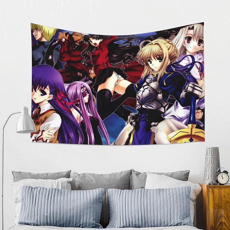 Fate Stay Night タペストリーファッションセクシーなキャラクター写真壁掛け布ポスター壁の装飾インテリア装飾リビングルーム寝室の入り口多機能特大生地ペンダント信州壁102x152cm F M0qxz4jf3w Anzanatitlan Org