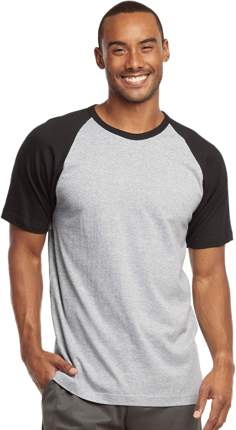 TOP PRO Men's Short Sleeve Baseball Tee Shirt
