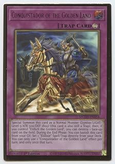 Conquistador of The Golden Land - MGED-EN054 - Premium Gold Rare - 1st Edition