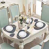 Vista 188 de Faux Leather Placemats and Coasters Set of 2, Round Leather for Dinner Table Mats Heat Resistant Non-Slip Washable Insulation Coffee Mats Kitchen