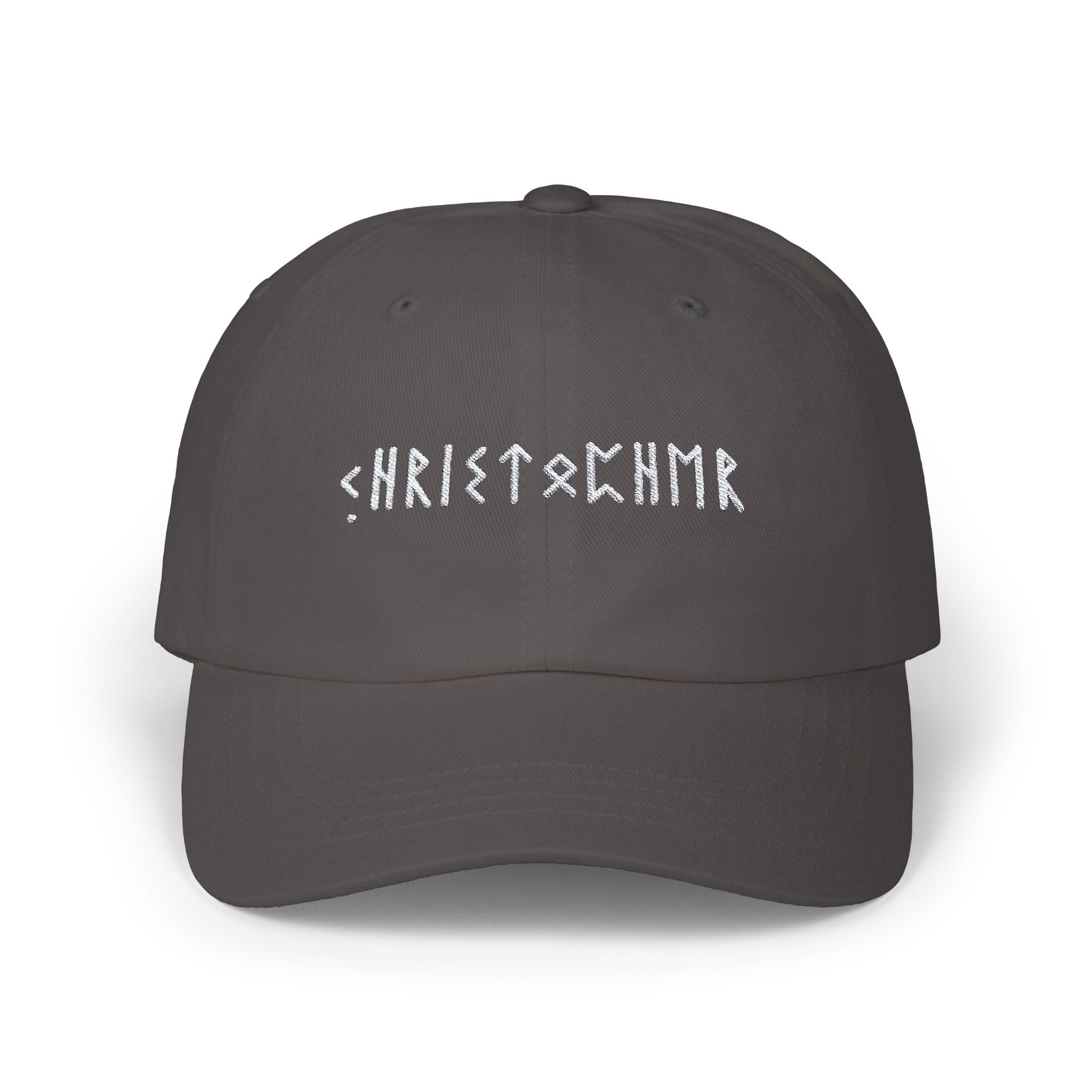 Embroidered Personalized Viking Runes Cap, Custom Name in Ancient Viking Runes Hat, Custom Unisex Norse Classic Baseball Cap