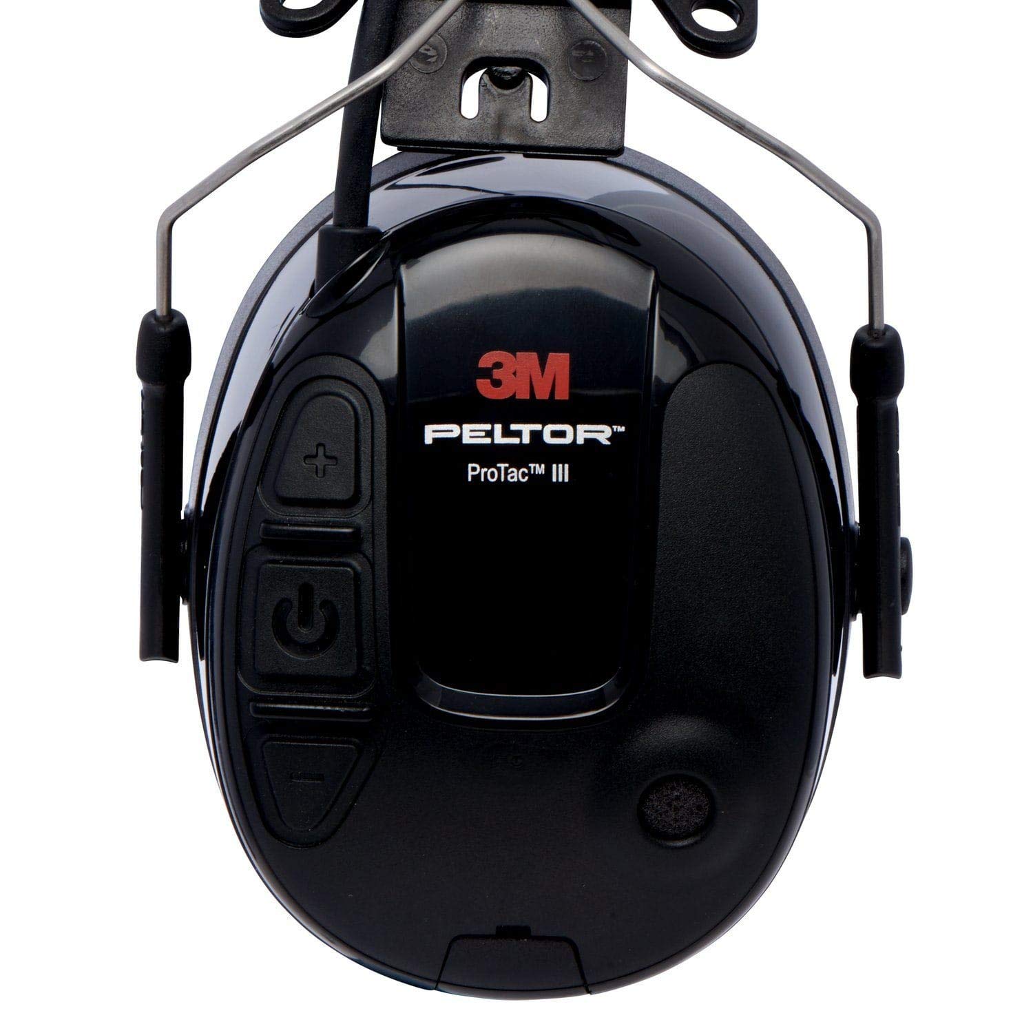 3M Peltor MT13H221P3E ProTac III Gehörschutz-Headset, Helmversion, Schwarz