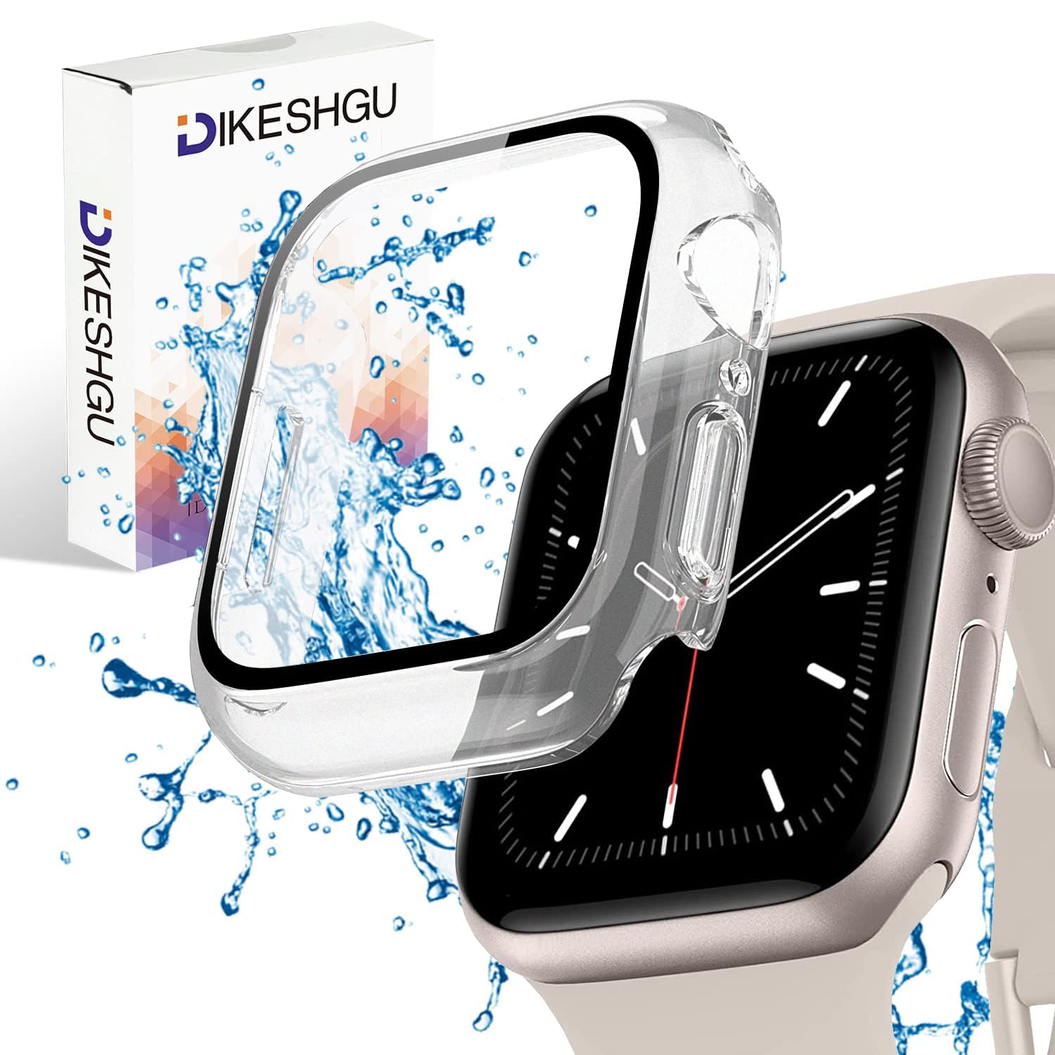 Amazon.co.jp: DIKESHGU for Apple Watch防水ケース Series6/SE/5/4 
