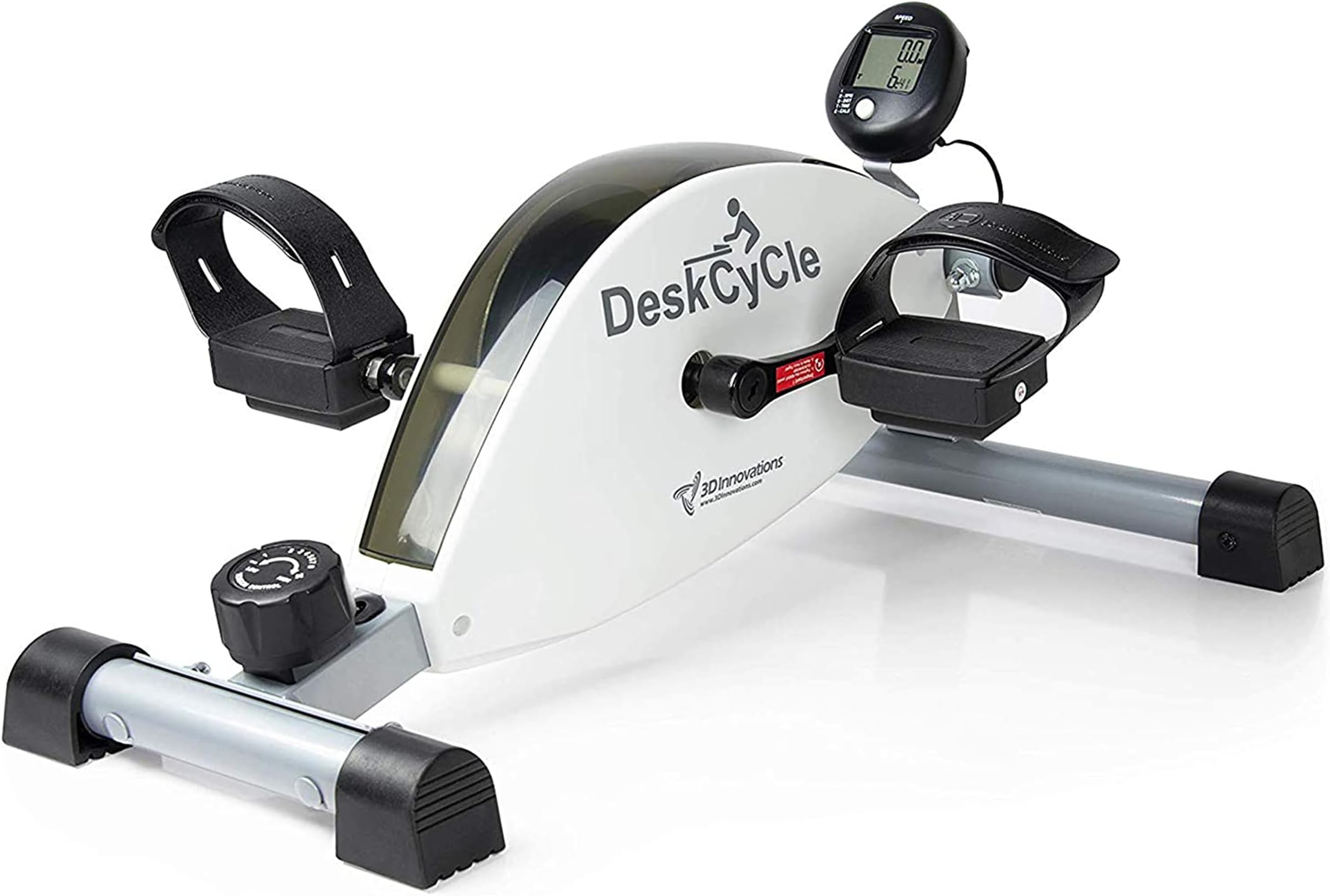 DeskCycle Under Desk Bike Pedal Exerciser - Stationary Bikes for Home & Office - Standard and Adjustable Height Versions