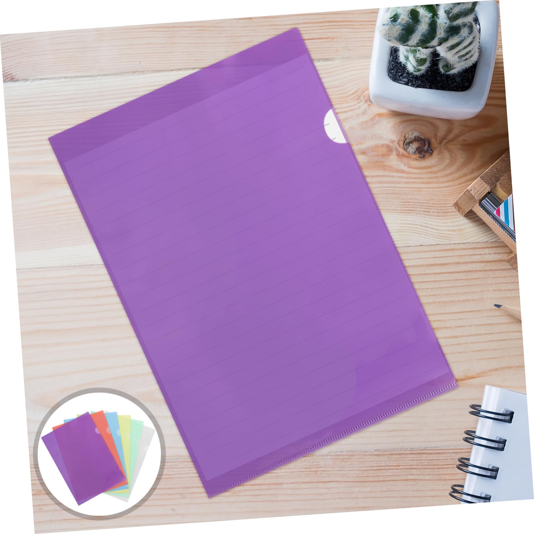 36 Klarsichthüllen aus Kunststoff im A4-format für Dokumente | Transparente Projekthüllen, Einfache Organisation und Aufbewahrung, 36 Stück für Büro und Schule