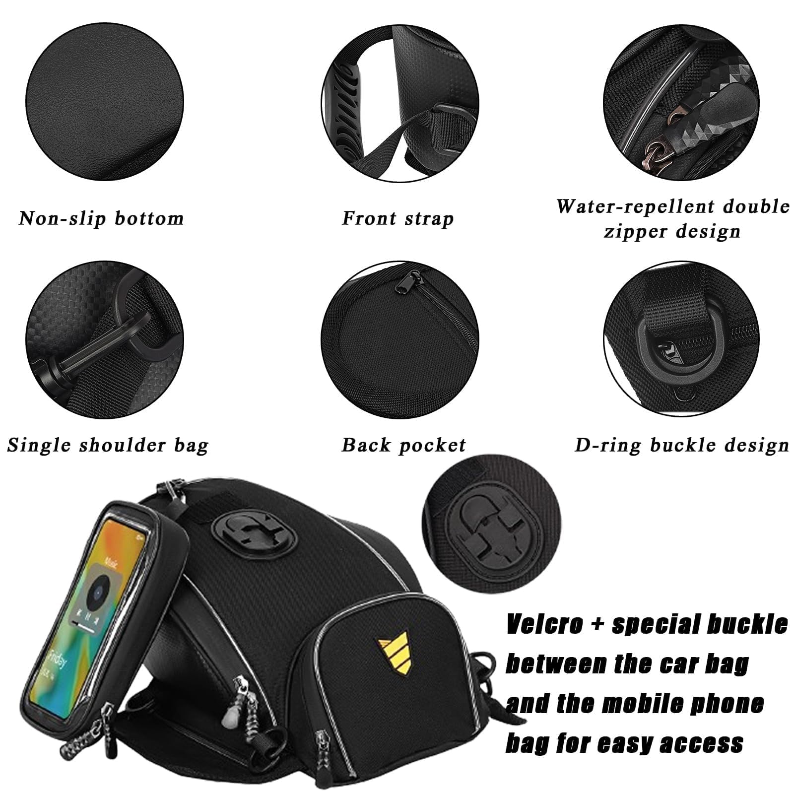 Bolsa depósito Moto para BMW R 1100 GS 1994‑1999