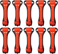 Vista 13 de SINSEN Juego de 3 martillos de seguridad para automóvil, herramienta de escape de emergencia, martillo de vidrio para ventana de auto, martillo