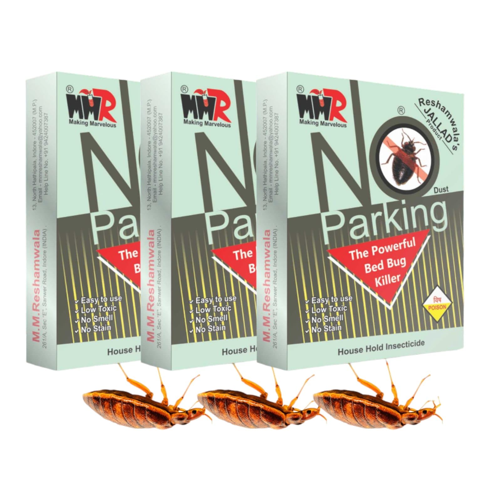 MMR Making Marvelous No Parking Powerful Bedbugs and Termites Spray Powder 5 g Concentrated for 1 L Bed Bug Killer, Pack of (3) (B0CZLMRL4C) Amazon Price History, Amazon Price Tracker