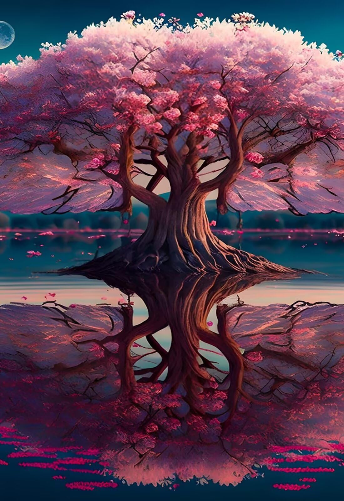 Puzzle 3000 Piezas Lago Árbol de la Vida, Puzzles Imposible, Desafiante Acertijo, Juegos de Rompecabezas para Toda la Familia, Puzzle Adultos 3000 Piezas 122 x 81 cm