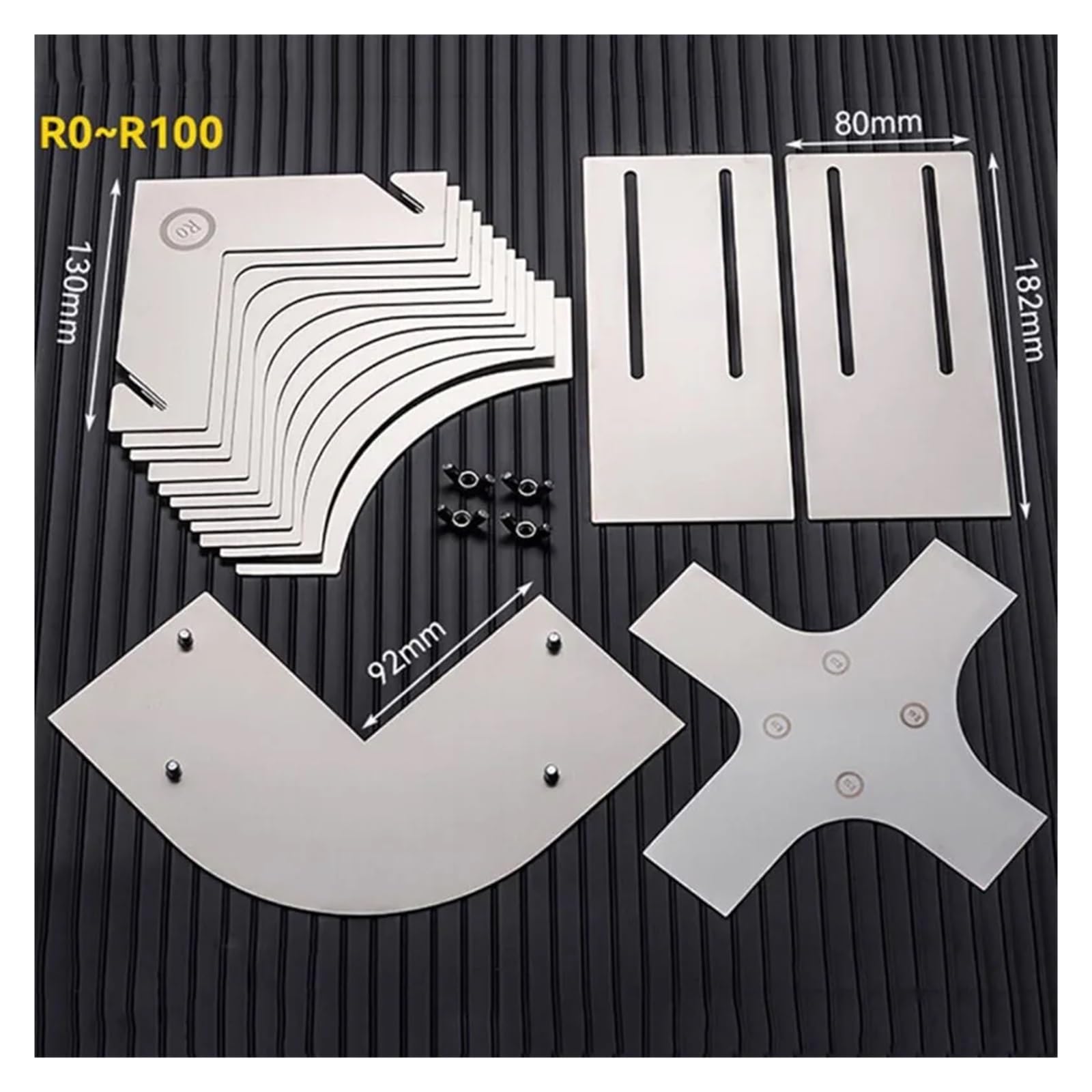 Raspador de pared doméstico, acero inoxidable 201 de alta dureza, kit de raspador integrado Doradia y Yangjiao