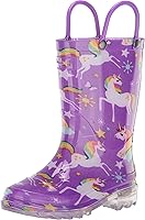 Vista 1 de Western Chief Kids Light-Up Waterproof Rain Boot with Pull on Handles