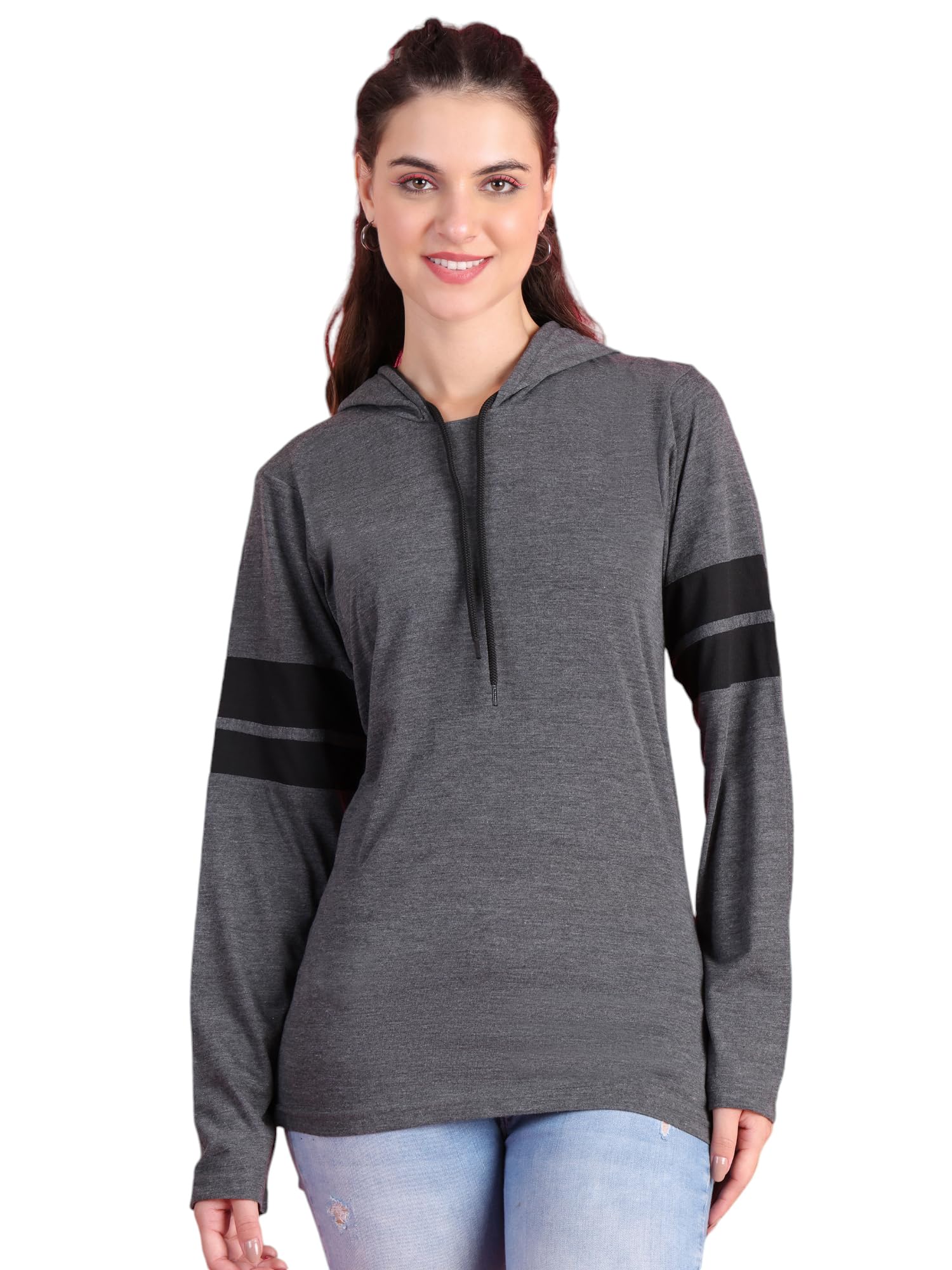 mack jonney Cotton Blend Full Sleeve T-Shirt with Hoodie for Women-VJ-FSTWH-02-picture-19