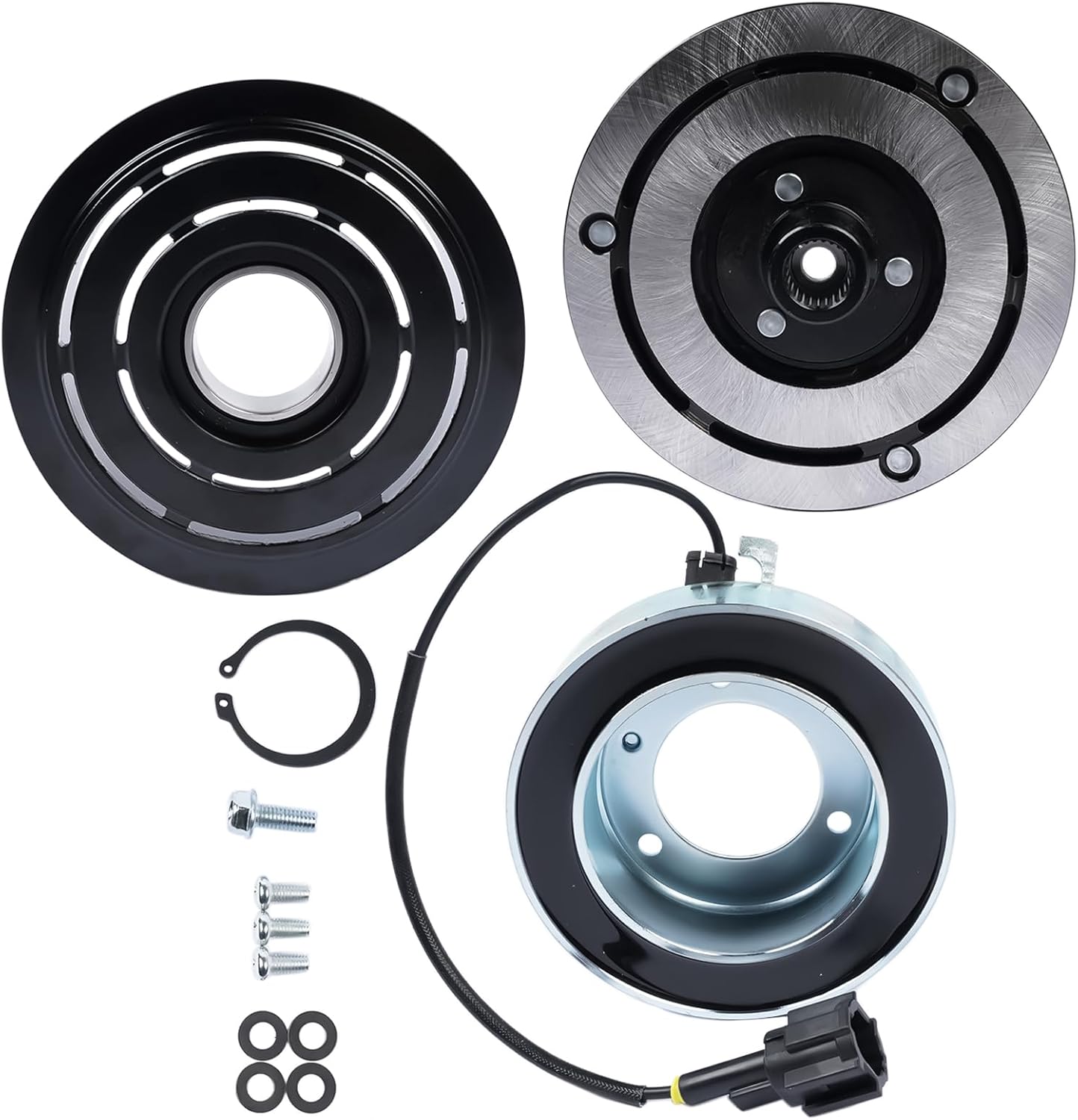 A/C Compressor Clutch Kit Replacement for Nissan Altima 2.5L L4 2002-2006 926008J03B 926008J00A 926008J01A 926008J020