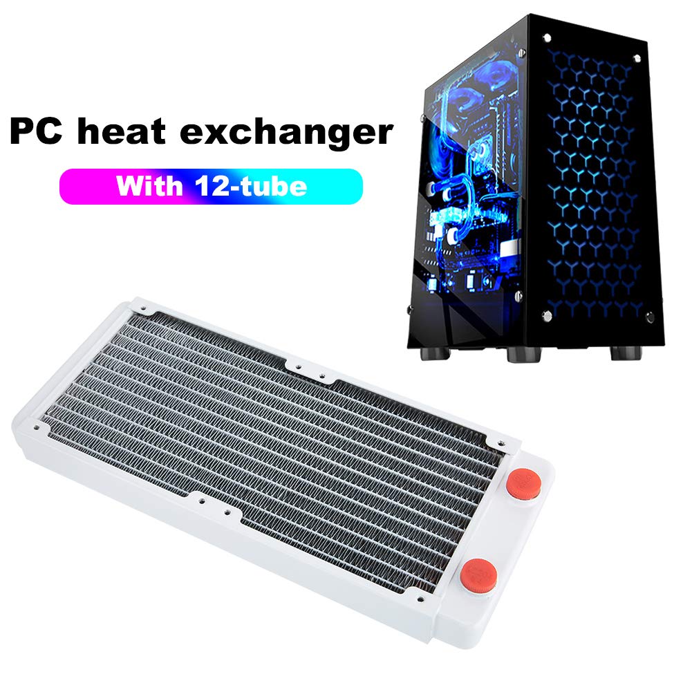 Generic Dissipatore di Calore in Rame Ad Alte Prestazioni con 12 Soluzione di Raffreddamento Ottimale per gli Appassionati di PC Design Durevole 240 Mm