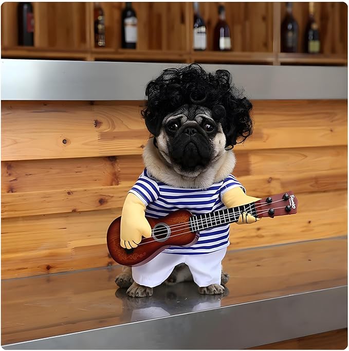 Disfraz de Guitarra para Perro NACOCO Halloween Navidad X-Large miniatura 2