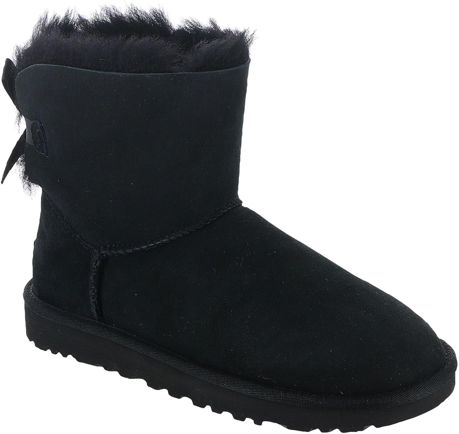 UGG Women's Mini Bailey Bow II Winter Boot Black
