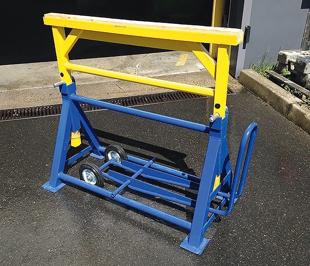 Tréteau de maintien remorque 15T – Réglable de 1040 à 1280 mm