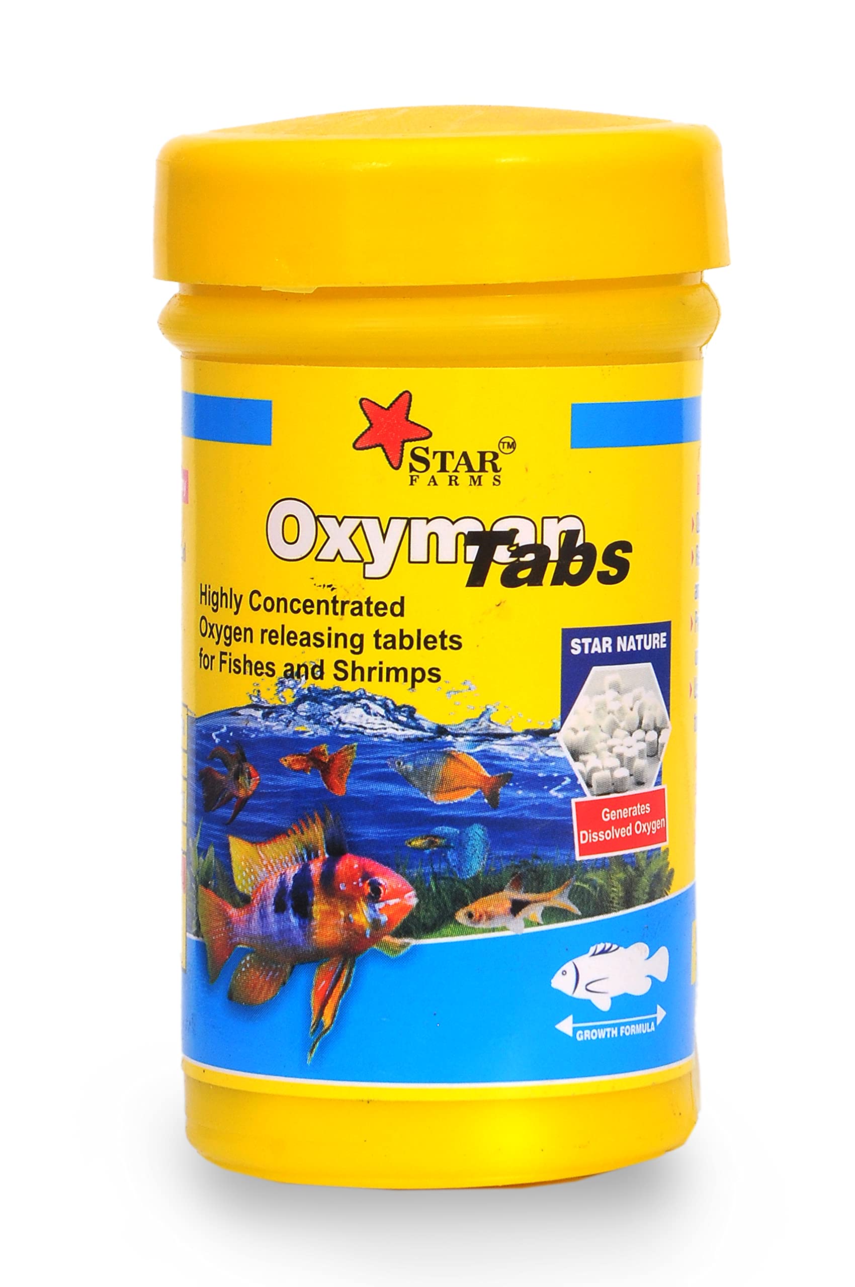 Buy STAR FARMS Oxyme for Aquarium & Ponds 50 Tab / Oxyman s Are