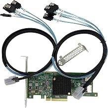 LSI SAS2308 9207-8i HBA Card 6Gbs SAS SATA PCI-E 3.0 HBA LSI FWP20 IT Mode Expander Card ZFS FreeNAS unRAID+ SFF-8087-4* SATA Cable x 2