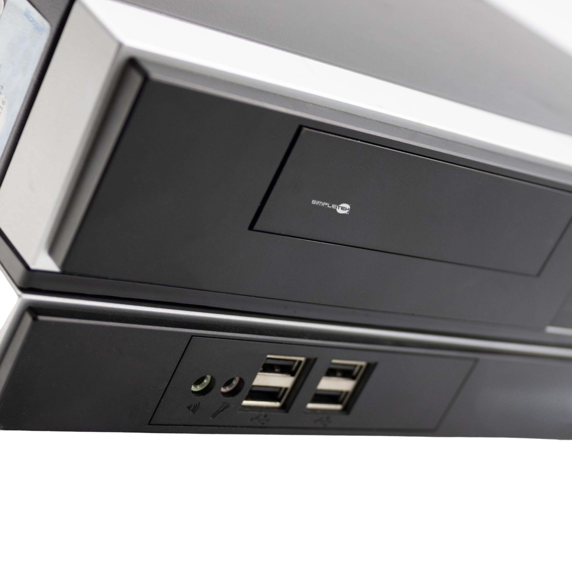 SIMPLETEK - PC Fisso SFF i3 DVD-RW | 8GB RAM 120GB SSD | Win 11 Pro | Seriale RS232 Parallela LPT | HDMI DVI VGA USB PS/2 (Ricondizionato)